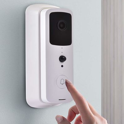 جرس باب بفيديو لاسلكي ذكي للمنزل قابل لإعادة الشحن من Tuya Wifi Intercom Doorbell