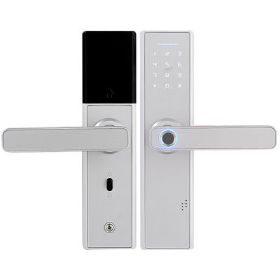 شاشة تعمل باللمس بصمة قفل باب دخول Wifi مع قفل مقبض سهل التثبيت للفندق المنزلي