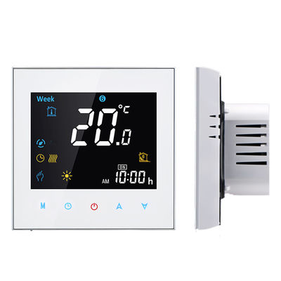 منظم حرارة لاسلكي رقمي ذكي لغرفة الغلاية لتدفئة الأرضية الدافئة أسبوعيًا