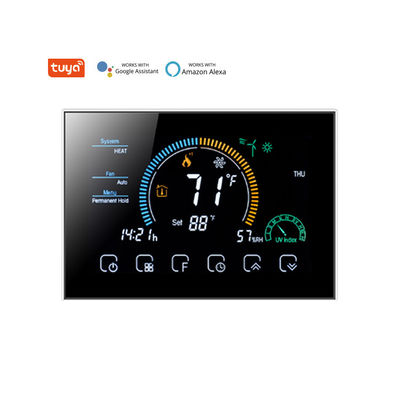 NTC Tuya Wireless WiFi Heat Pump Thermostat Weekly Programming Digital للتحكم في الغلاية